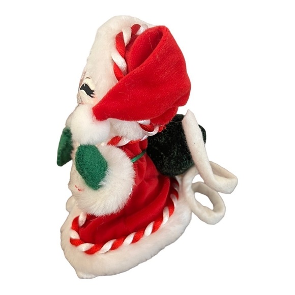 ANNALEE 2007 6” Peppermint Santa Mouse - Picture 2 of 4